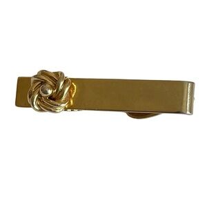 Vintage SWANK Goldtone Tie Clip